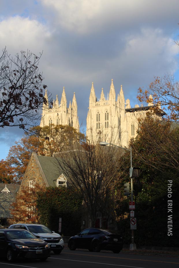 National Cathedral and Wisconsin Avenue
