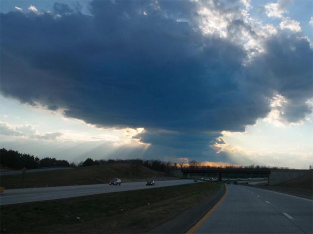 Midlothian clouds