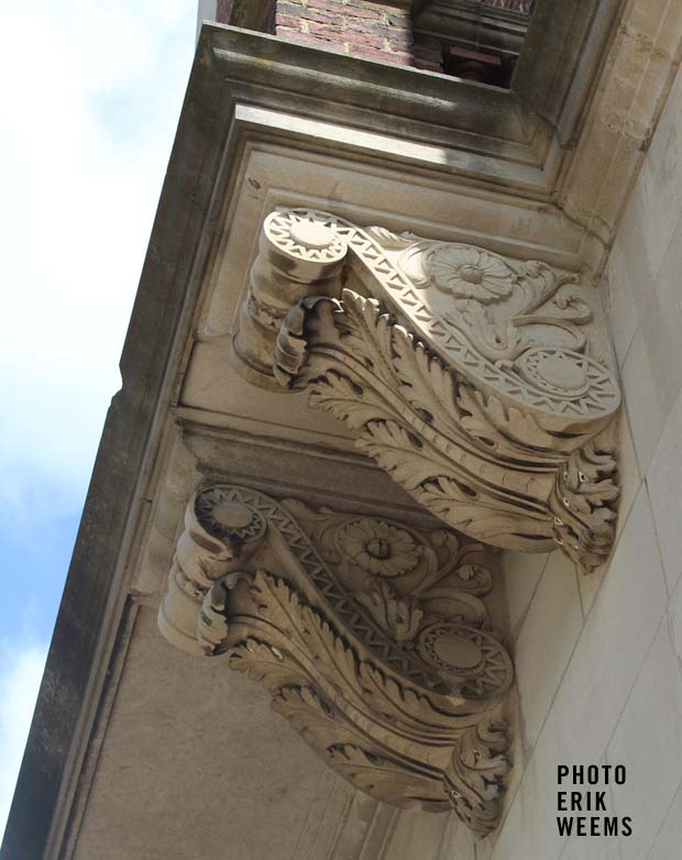 Carving work Bell Tower Carillon 