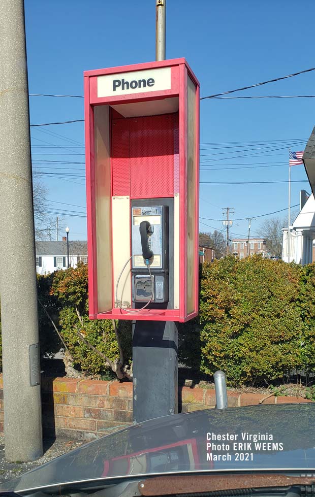 Payphone Chester Virginia