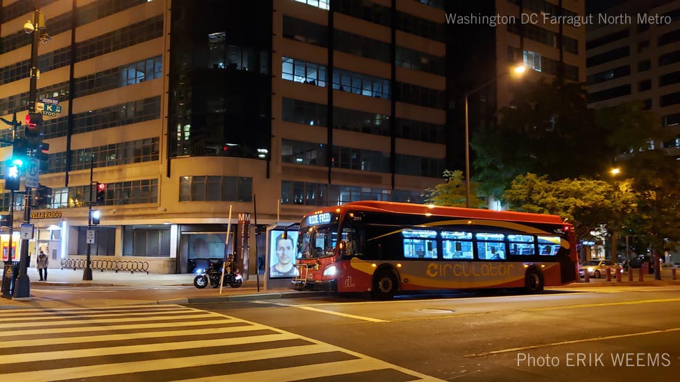 Farragut North Metro Station on K Street NW