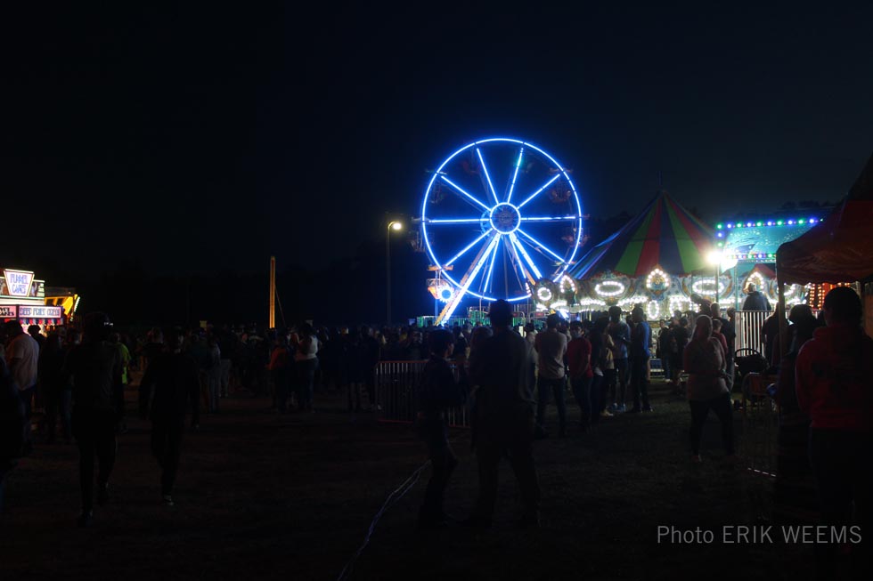 Ferris Wheel at Night