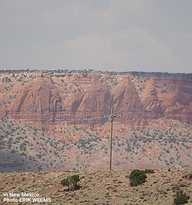 Red Cliffs in New Mexico