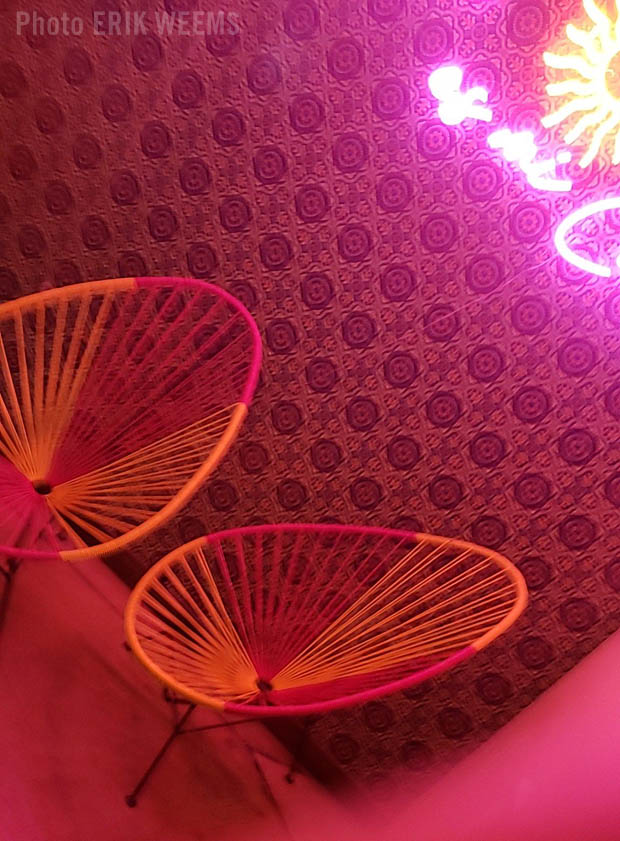 Magenta SPoke Chairs