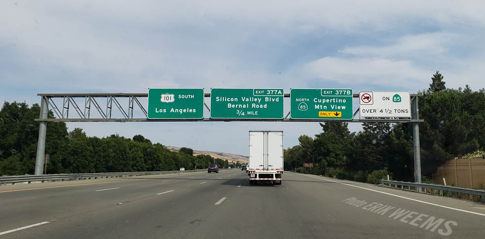 South 101 in California
