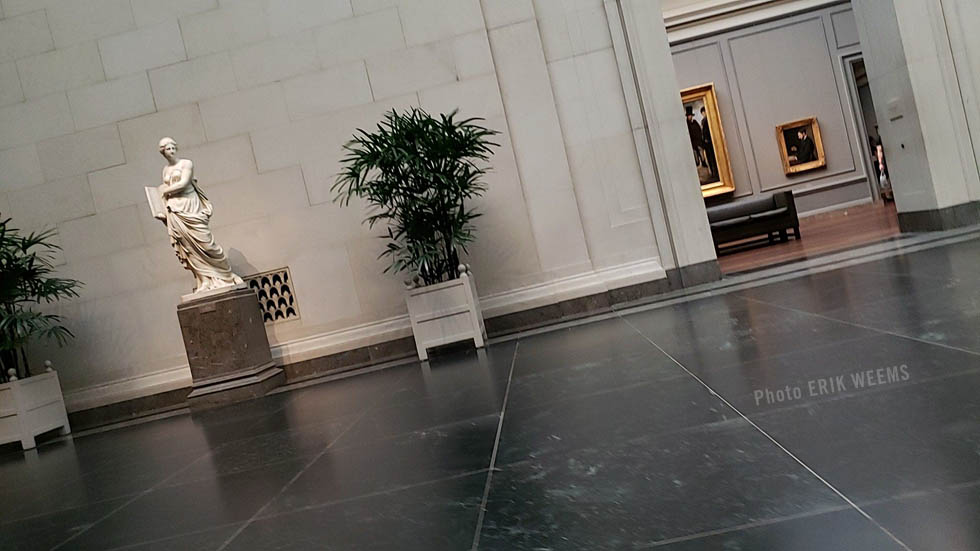 Inside the National Gallery of Art