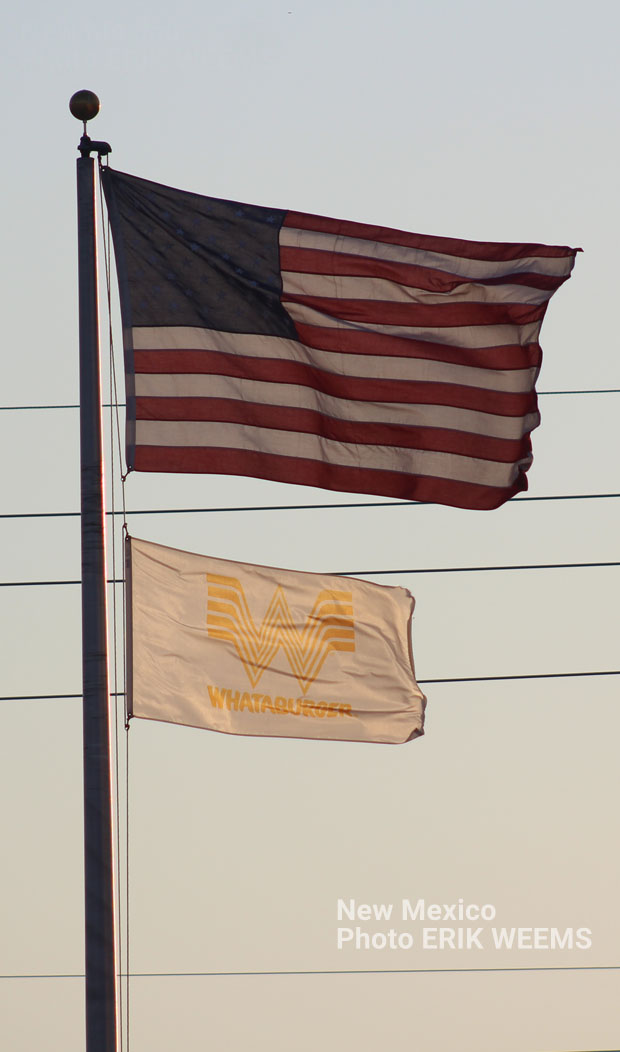 Whataburger New Mexico Flags Whataburger New Mexico Flags