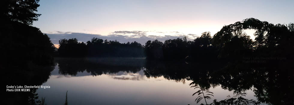 At Dusk on Cosbys Lake