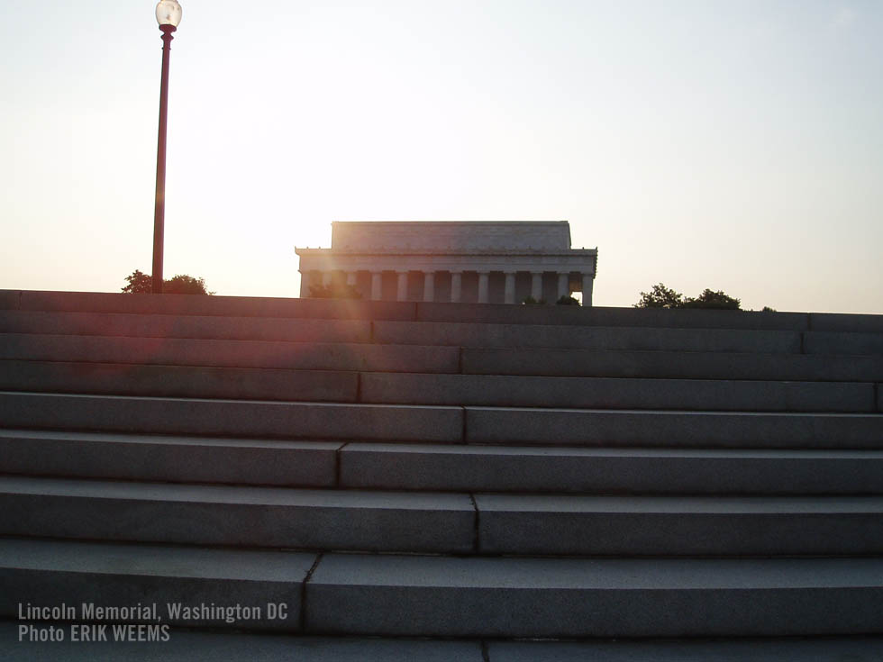 Lincoln Memorial in Washington DC