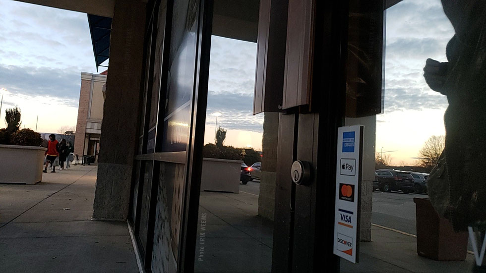 Reflected World outside B and N