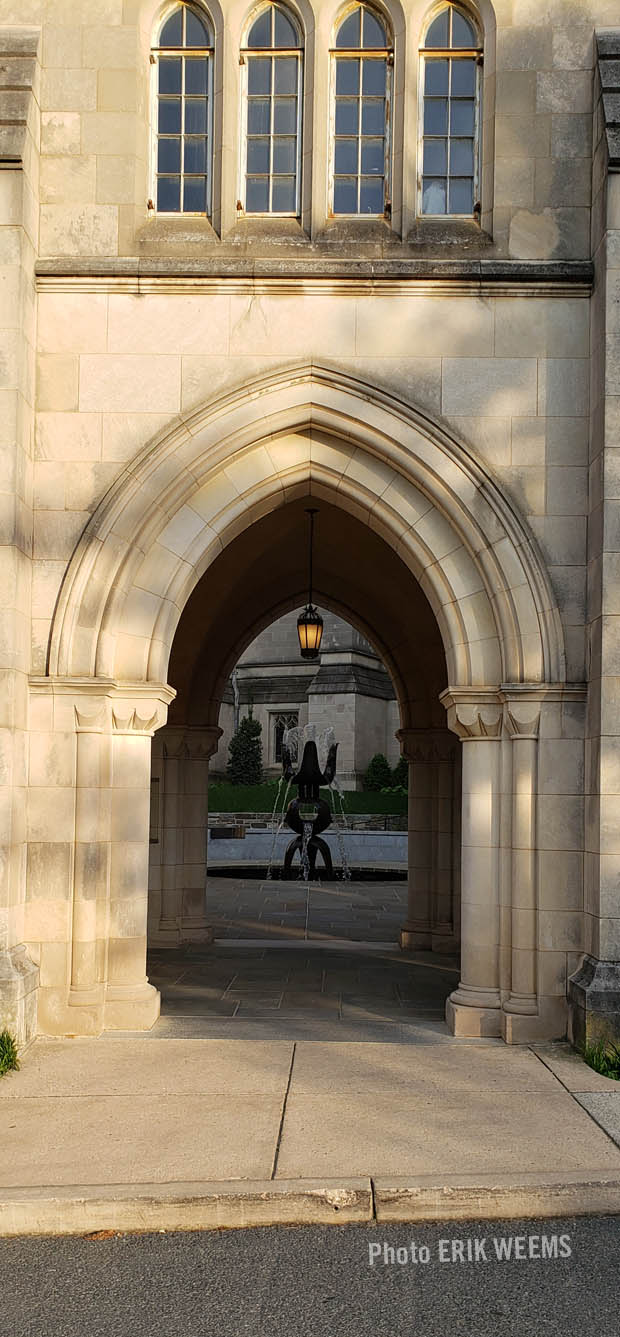 Fountain at the National Cathedral