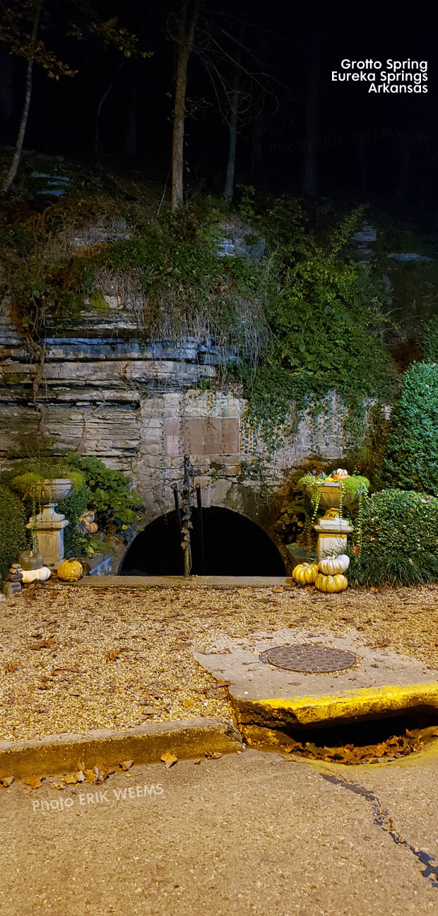 Grotto Spring in Eureka Springs Arkansas