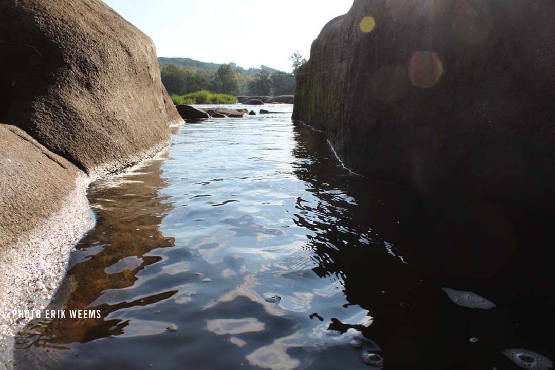 Rocks on the jaames River