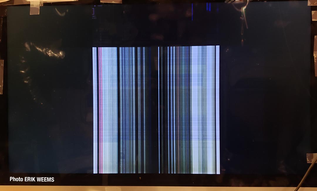 Screen on the fritz