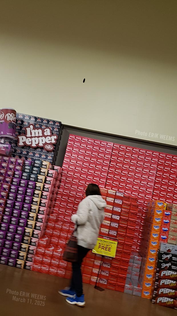 Soft Drink Wall