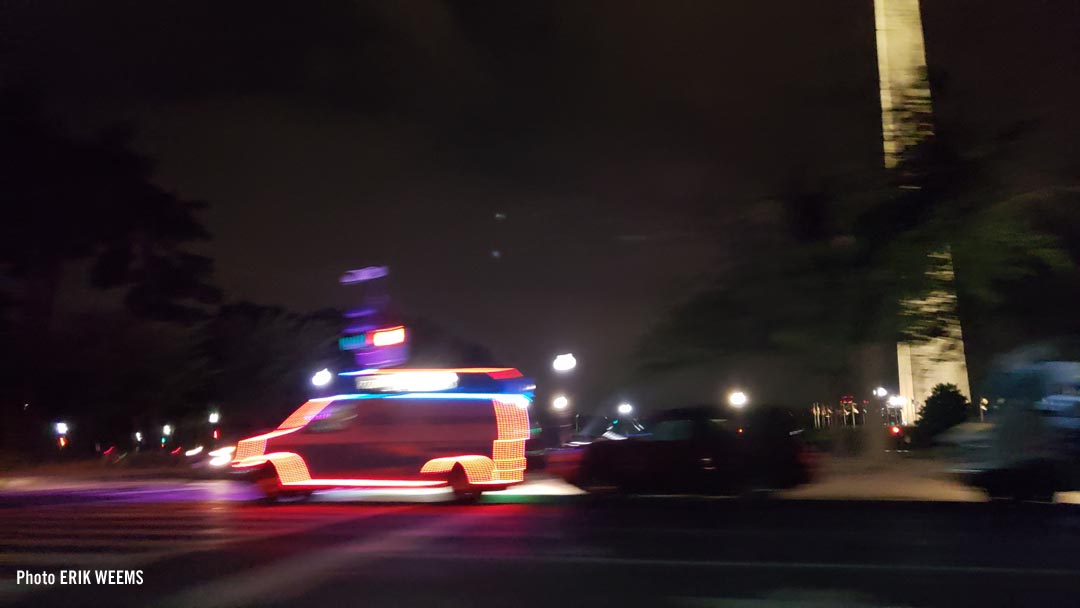 Lightning Van Washington DC